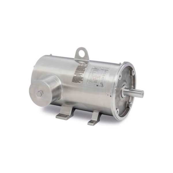 Baldor CFSWDNM3610T-E, Food Safe, IP69, 3HP, 3500RPM, 3PH, 60HZ, 182TC, 3646M, TENV, F1